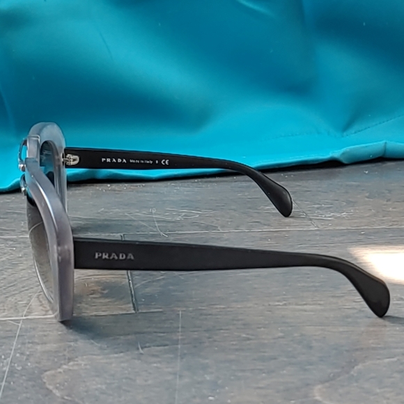 Prada Aviator Gray Aviator Sunglasses - Picture 2 of 6